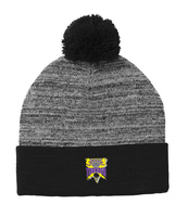 Sport-Tek Heather Pom Pom Beanie