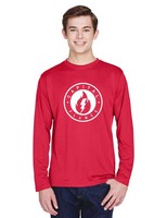 Capital Flames-Team 365 Men's Zone Performance Long-Sleeve T-Shirt